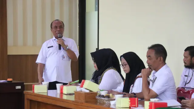 Rakor Kesiapan Penanganan Kewaspadaan Covid-19 (Foto: Liputan6.com/Humaskab/Ahmad Adirin)