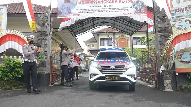 Rangkain HUT Bhayangkara Polres Bangli, Bali