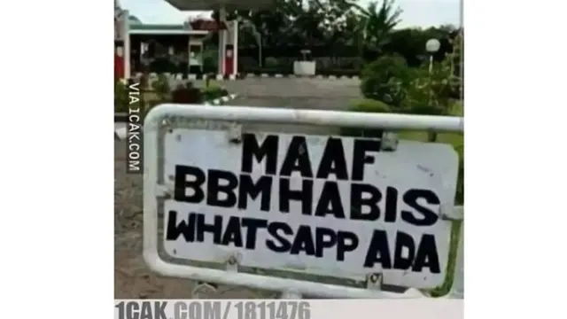 5 Tulisan Kocak di Pom Bensin Ini Bikin Ngakak