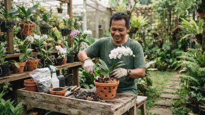 Cara Merawat Anggrek Tanah agar Cepat Berbunga, Ini 5 Langkahnya