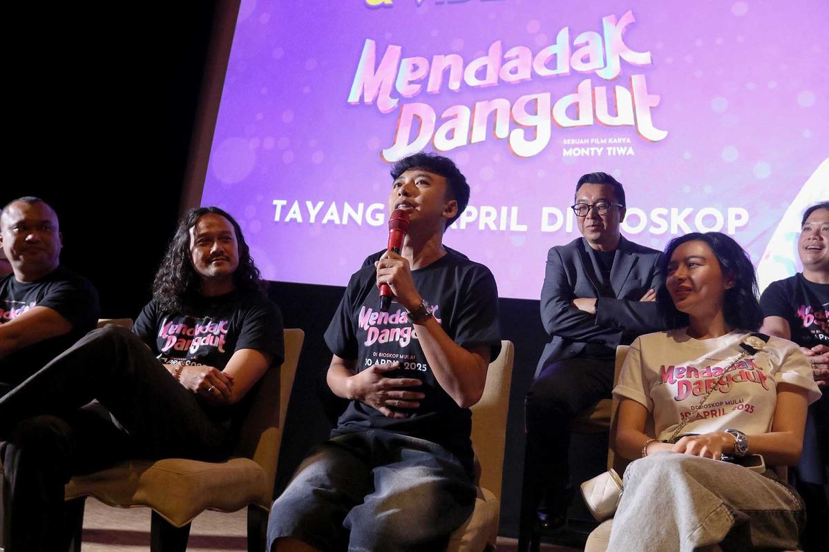 FOTO: Peluncuran Official Trailer dan Soundtrack Film Mendadak Dangdut