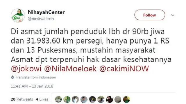 Darurat Kesehatan di Asmat, Gizi Buruk dan Wabah Campak Terus Menelan Korban