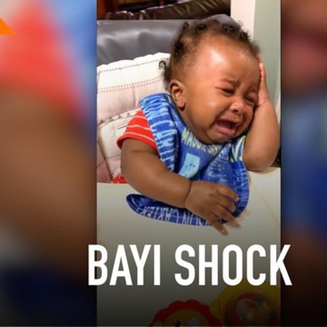 Video Kaget Lihat Ayahnya Potong Rambut Bayi Nangis Histeris Citizen6 Liputan6 Com