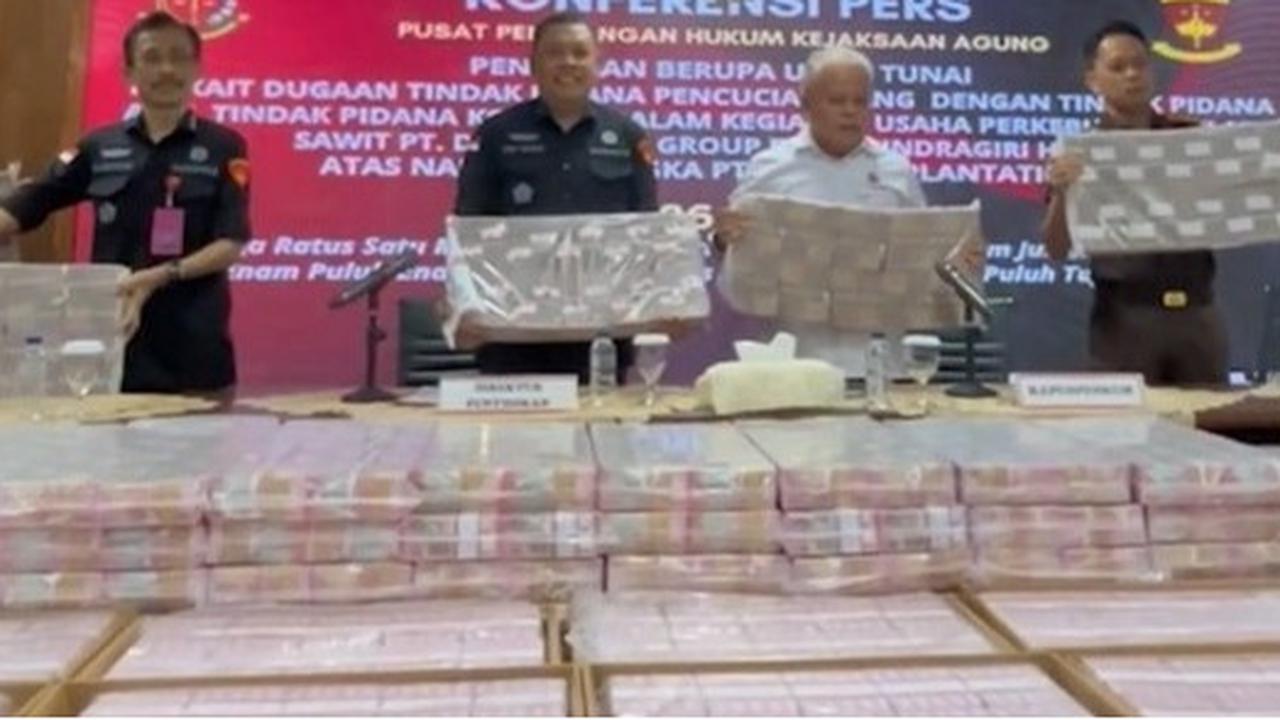 Kejagung Sita Uang Tunai Rp301 Miliar Terkait TPPU Kasus Korupsi Mafia Minyak Goreng