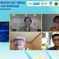 Webinar Sosialisasi Panduan Pemicuan CTPS di Sekolah dan Madrasah, Kamis (29/4/2021).