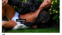 Foto Ronaldo Ini Bikin Netizen 'Geli'
