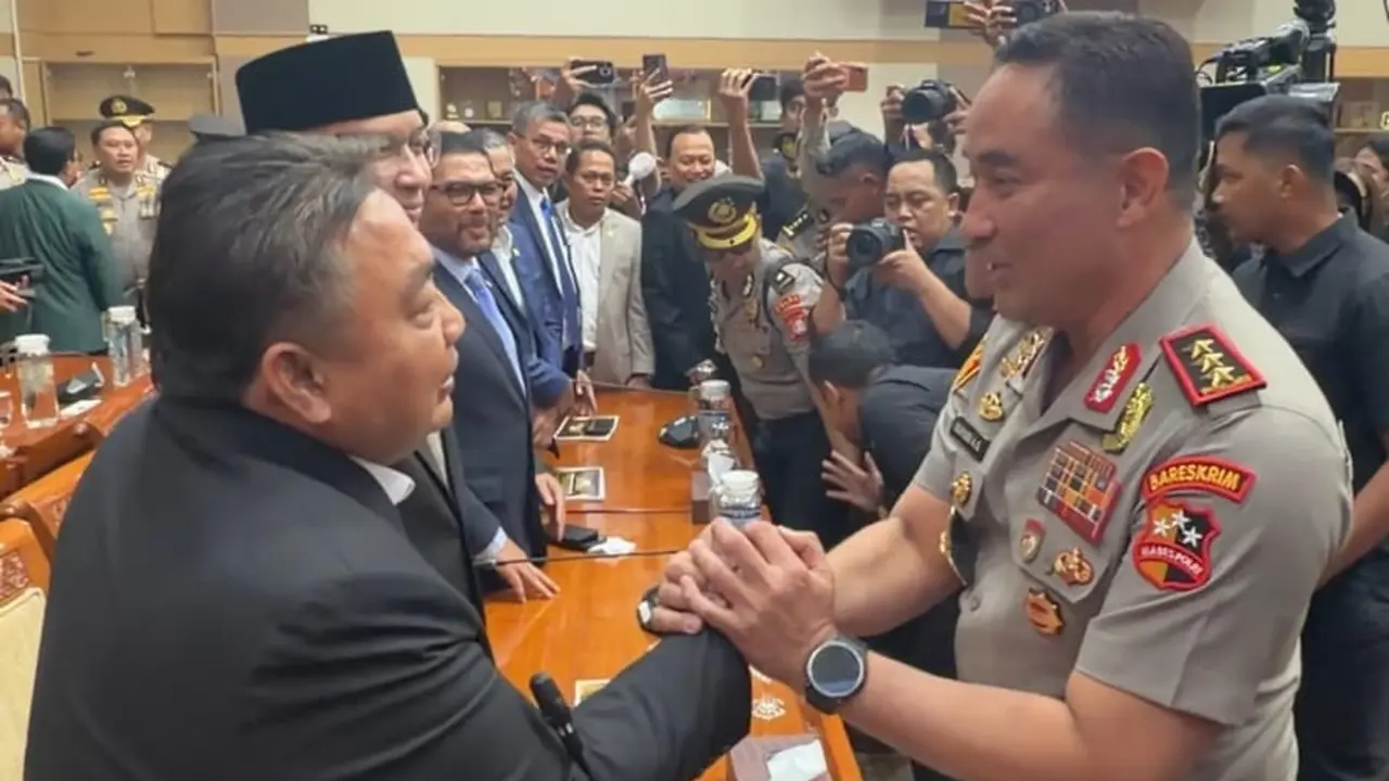 Anggota Komisi III, I Nyoman Parta dan Jenderal Polisi Suyudi Ario Seto (Istimewa)