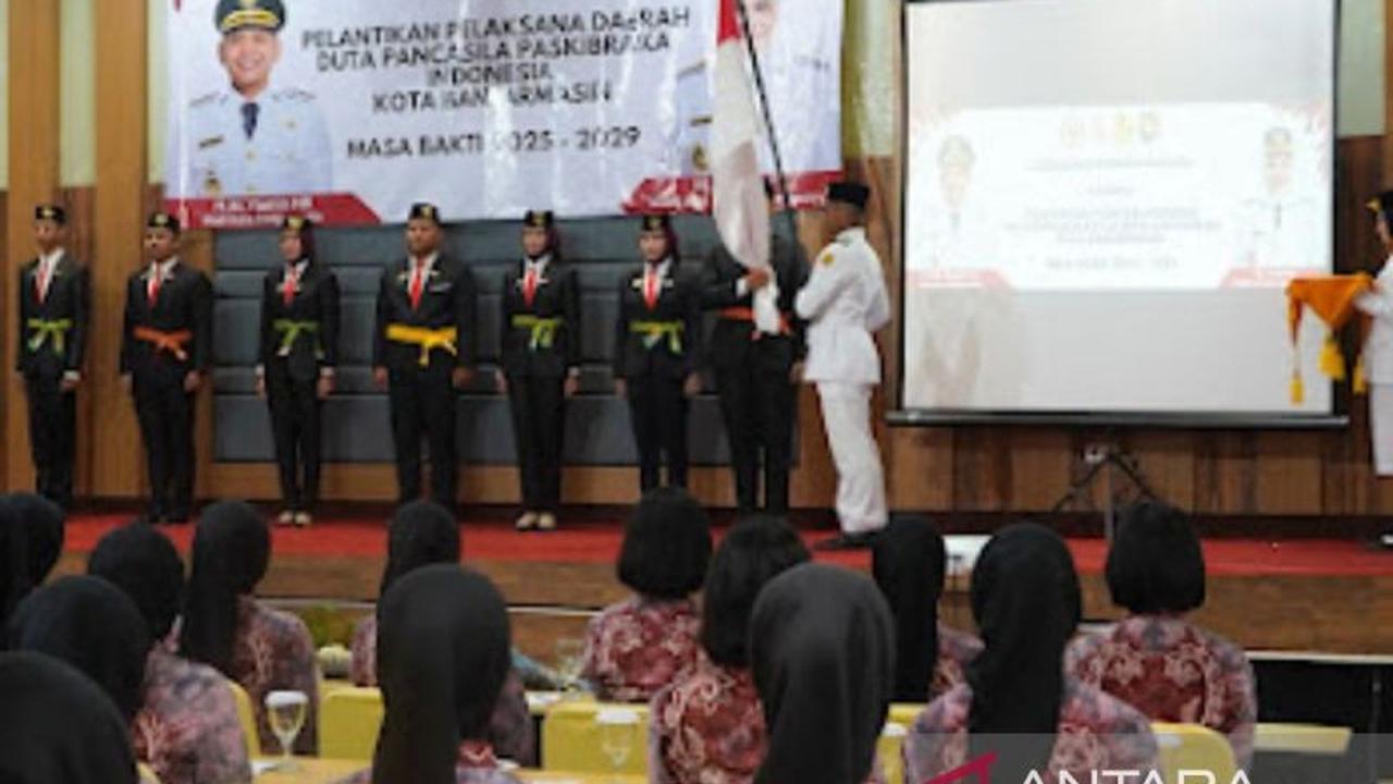 Banjarmasin Lantik Duta Paskibraka: Bukan Sekadar Pengibar Bendera, Mereka Calon Pewaris Bangsa!