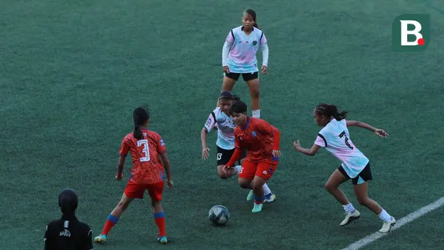 Arema FC Women vs Putri Tangsel City, Hydroplus Soccer League All Stars 2025/2026