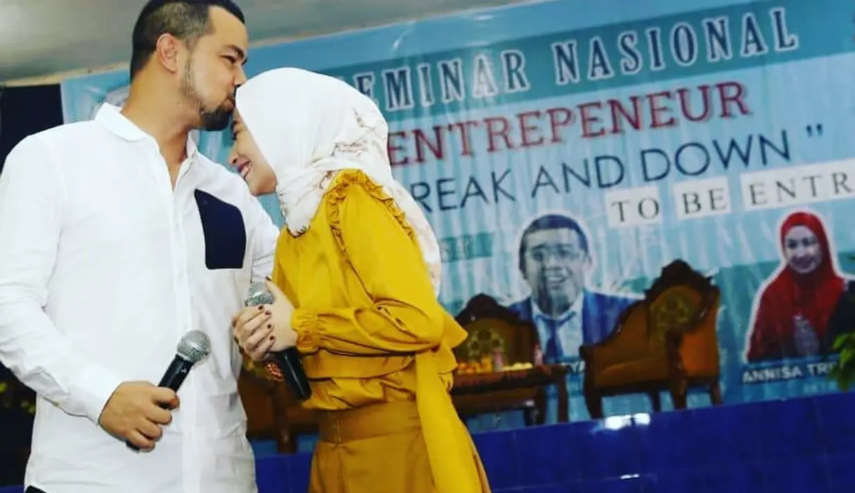Annisa Trihapsari dan Sultan Djorghi (Instagram/djorghisultan)