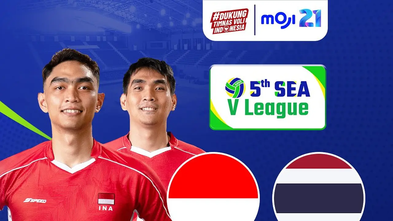 SEA V League 2025 - Timnas Voli Putra Indonesia - Bola Voli