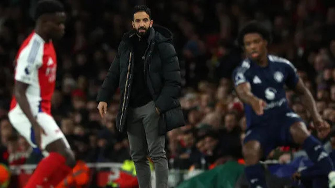 FOTO: Momen Manchester United Digilas Arsenal 2-0, Kekalahan Perdana Ruben Amorim di Liga Inggris