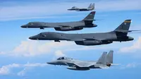 Pesawat Bomber AS Bergentayangan di Semenanjung Korea