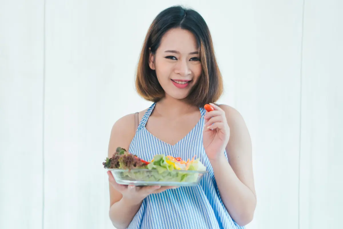 Konsumsi makanan sehat
