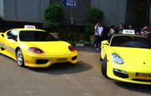 Taksi Ferrari dan Porsche mobil sewaan
