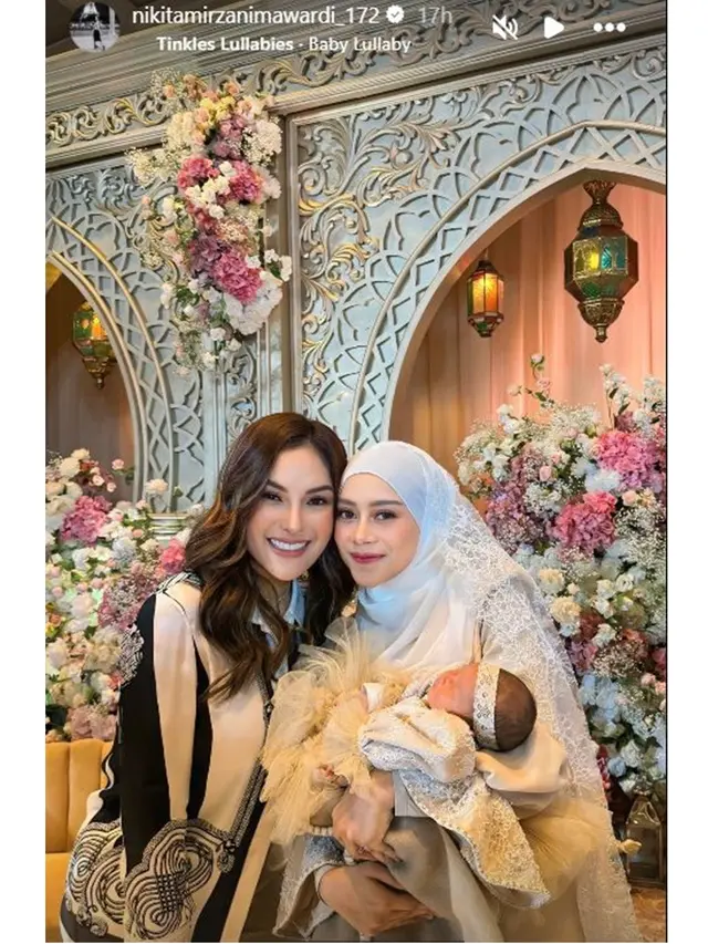 8 Potret Artis di Akikah Anak Kedua Lesti Kejora, Krisdayanti hingga Nikita Mirzani