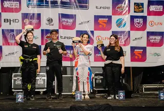 Intip cerita Diva Zahra yang jadi pereli dengan posisi tertinggi kelas wanita di Kejurnas Sprint 2025 (dok. Diva Zahra)