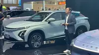 Omoda 5 EV diperkenalkan di ajang Shanghai Auto Show 2023. (Oto.com)