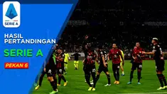 Berita Motion Grafis Hasil Pertandingan Liga Italia Pekan 6, AC Milan Konsisten Tanpa Kekalahan.
