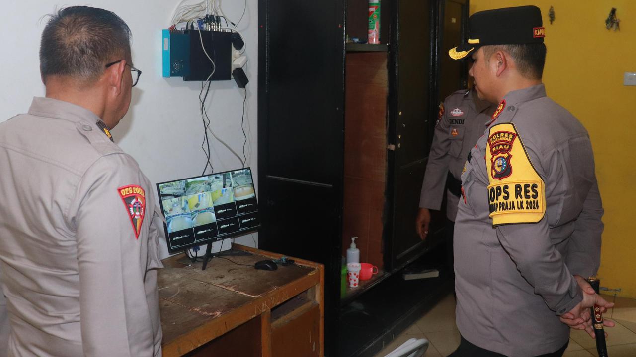 Gudang Logistik Pilkada Pelalawan Dicek Polisi, Kamera CCTV juga Diperiksa