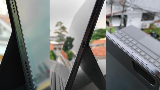 Sisi Kiri, Kanan, dan Atas Xiaomi Pad 6s Pro
