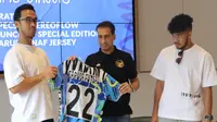 Timnas Futsal Indonesia mendapatkan dukungan berupa jersey keempat dari apparel Specs. (Bola.com/Abdul Aziz)