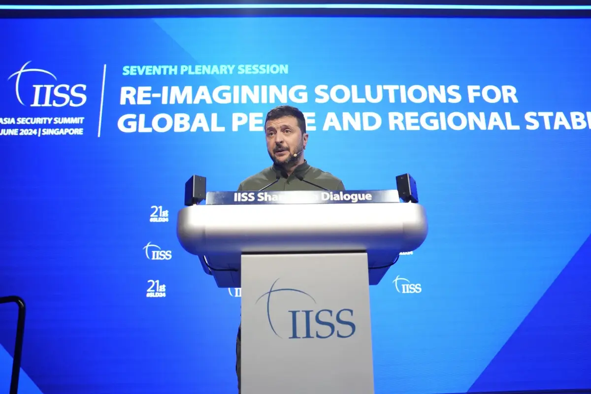 Presiden Ukraina Volodymyr Zelenskyy.