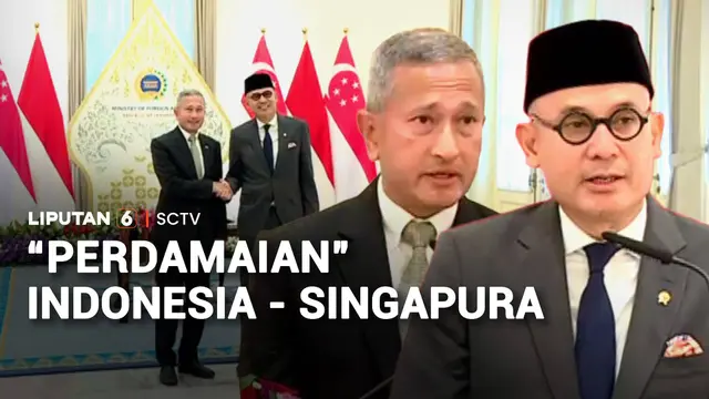 "Perdamaian" Indonesia-Singapura