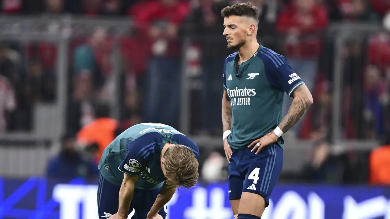 Foto: Reaksi Skuad Arsenal Setelah Dipastikan Tersingkir dari Liga Champions