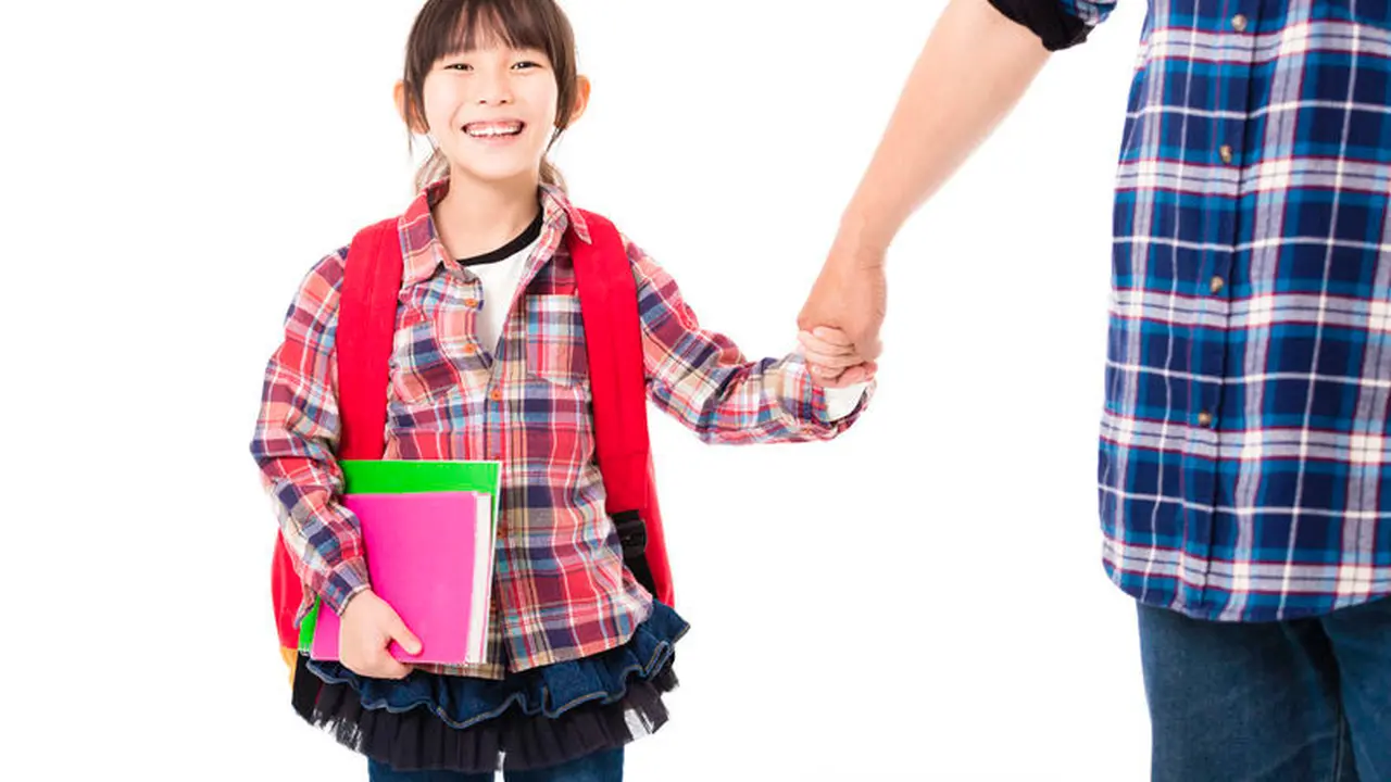 Ilustrasi anak baru masuk sekolah