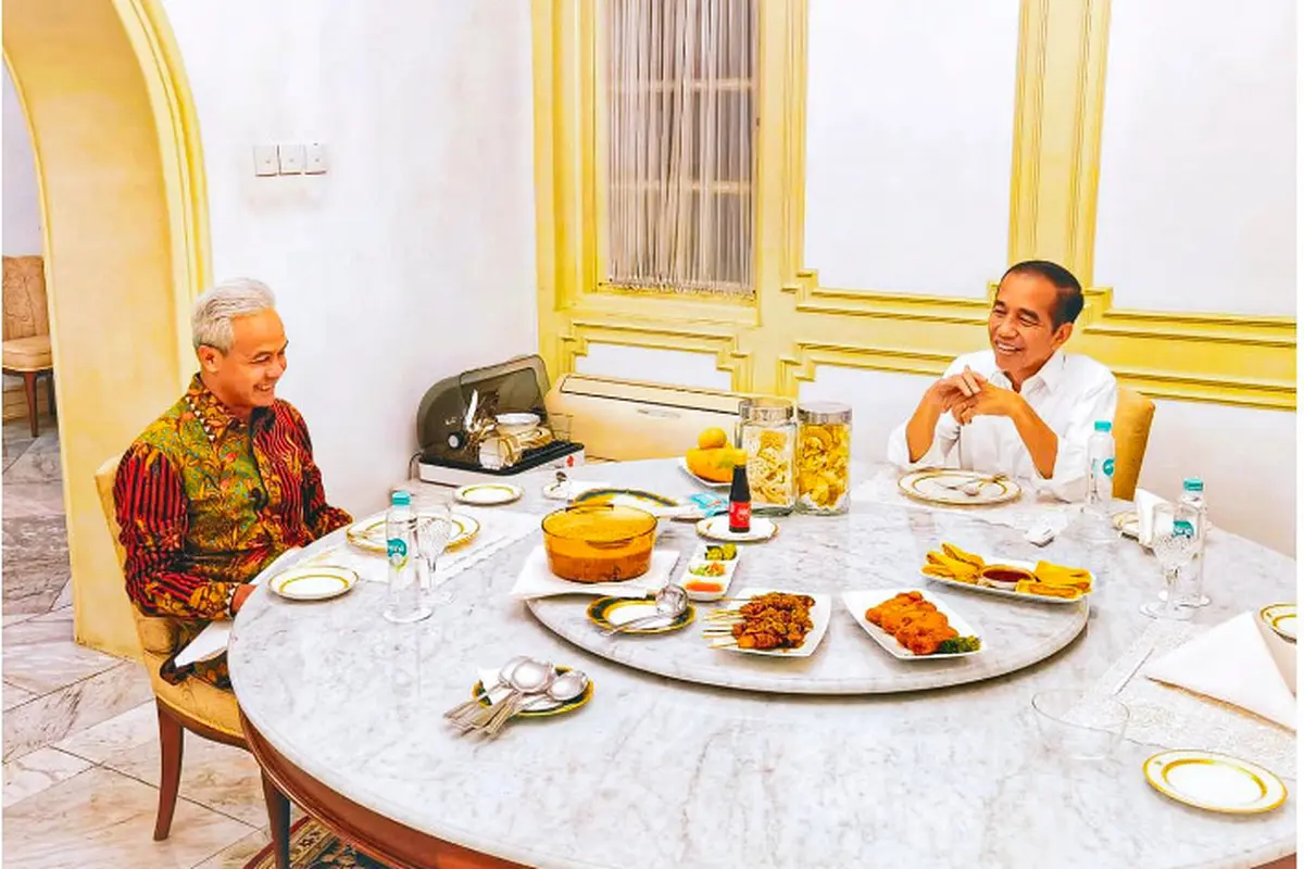 Bakal calon presiden (bacapres) Ganjar Pranowo mengunggah foto bersama Presiden Joko Widodo (Jokowi) di akun instagramnya, @ganjar_pranowo, Selasa (13/6/2024).