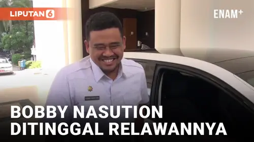 VIDEO: Bobby Nasution Ditinggal Relawannya, Imbas Gibran Cawapres?