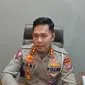 Kasat Lantas Polres Metro Depok, AKBP Bonifacius Surano saat dikonfirmasi di Polres Metro Depok. (Liputan6.com/Dicky Agung Prihanto)