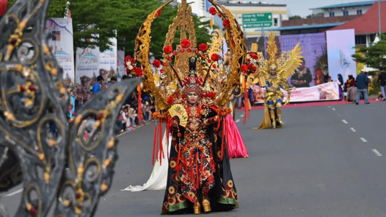 Batam International Culture Carnival 2018 Tampilkan Banyak Kostum Keren dan Unik