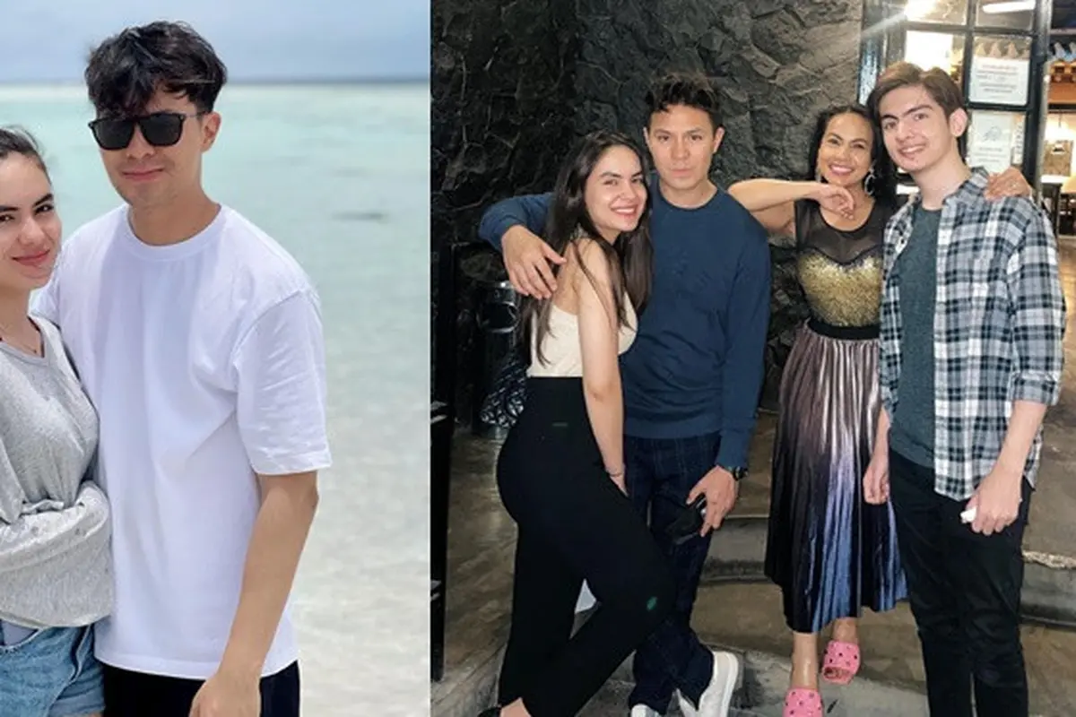 6 Potret Kedekatan Fero Walandouw dan Ibunda Steffi Zamora, Sudah Akrab