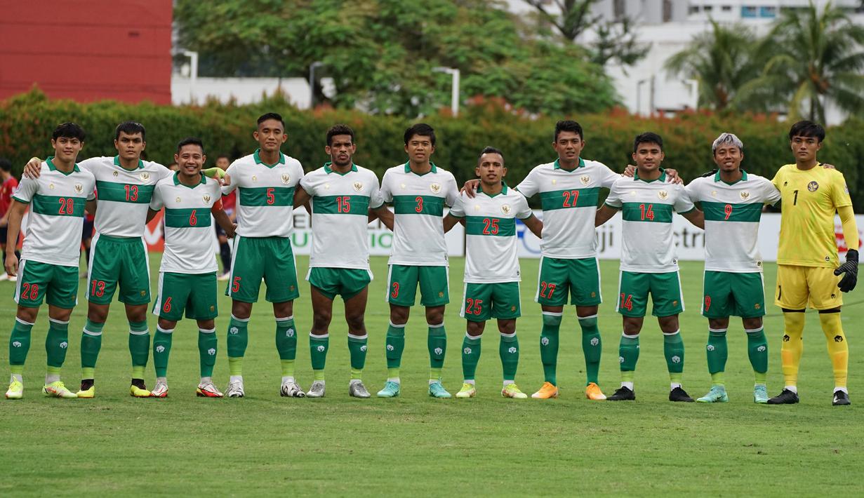 Setelah unggul 3-1, Timnas Indonesia masih terus menggempur pertahanan Laos dan sukses menambah dua gol lagi. Gol ke-4 dicetak Ezra Walian pada menit ke-77, sementara gol ke-5 dicetak Evan Dimas pada menit ke-84. Skor 5-1 bertahan hingga laga usai. (Dok. PSSI)