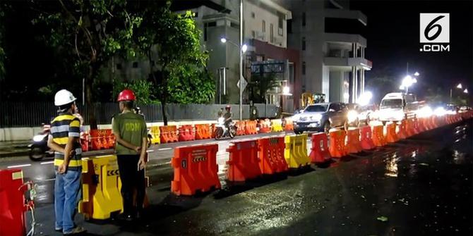 VIDEO: Jalan Gubeng yang Ambles Kembali Difungsikan