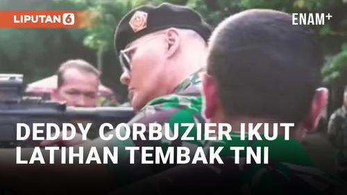 VIDEO: Gagah Banget! Aksi Deddy Corbuzier di Lapangan Tembak TNI Mako Cijantung