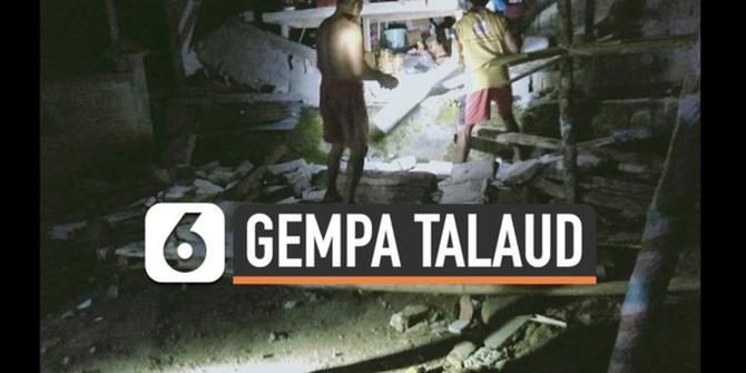 VIDEO: Berbagai Kerusakan Akibat Gempa Magnitudo 7,1 di Kepulauan Talaud