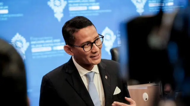 Menteri Pariwisata dan Ekonomi Kreatif Sandiaga Uno