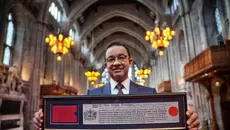 Anies Baswedan Terima Penghargaan Freedom of the City of London