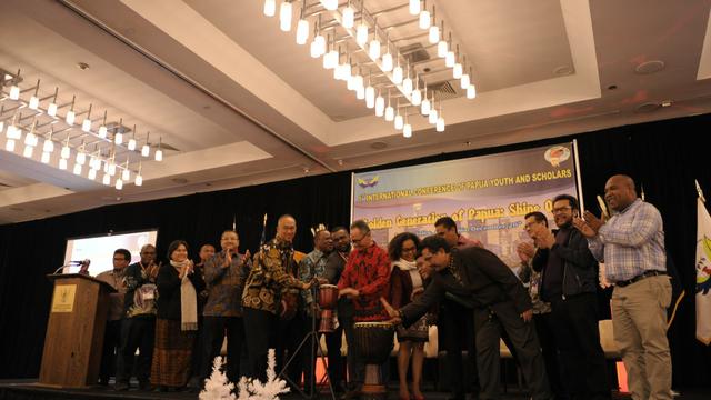 Konferensi Internasional Mahasiswa Papua diselenggarakan di Los Angeles, Amerika Serikat. (KJRI Los Angeles)