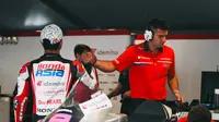 Honda Team Asia menjanjikan Veda Ega Pratama bakal lebih cepat pada hari kedua Moto3 Italia 2026. (Dok. Honda Team Asia)