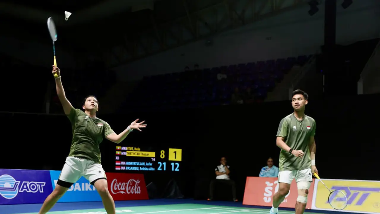 Jafar Hidayatullah/Felisha Alberta Nathaniel Pasaribu - SEA Games 2025 - Bulu Tangkis