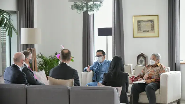 Ridwan Kamil Tindak Lanjuti Kerja Sama Bidang Energi Baru Terbarukan