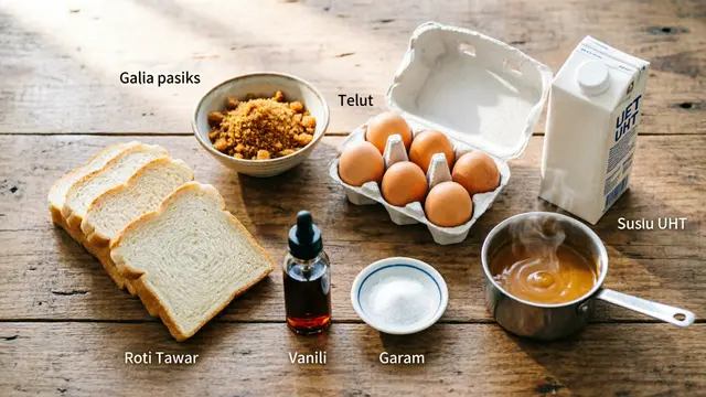 Cara Membuat Puding Roti Tawar Caramel Kukus yang Lembut dan Creamy
