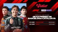 Nonton Formula 1 MSC Cruises Gran Premio De Barcelona-Catalunya 2026 di Vidio