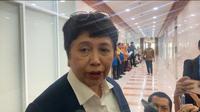 Adik Ketua Dewan Ekonomi Nasional Luhut B Pandjaitan, Nurmala Kartini Sjahrir ikut fit and proper test calon duta besar (Dubes) RI di Gedung DPR RI. (Merdeka.com/Nur Habibie)