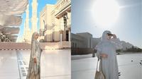 Gaya Annisa Aziza Pakai Hijab dan Baju Syar'i saat Umroh, Tampil Anggun dan Memukau (sumber: Instagram/anissaaziza)