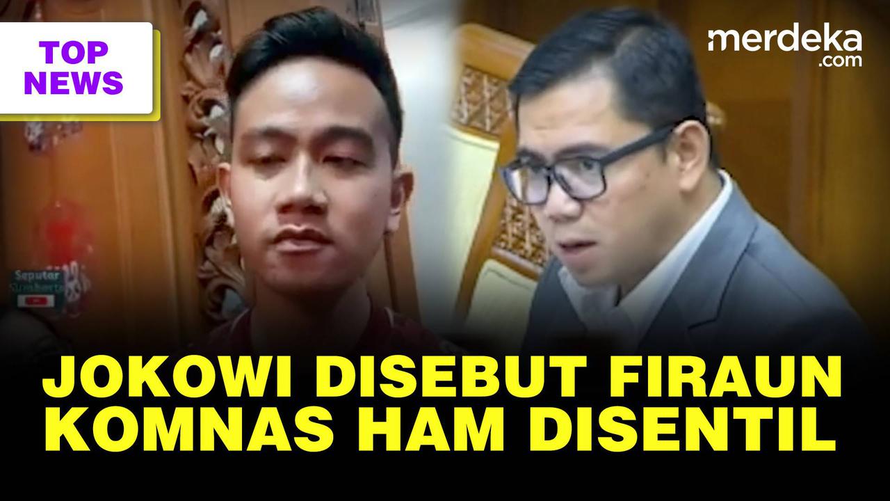 TOP NEWS: Reaksi Gibran saat Jokowi Disebut Firaun | Arteria Dahlan Sentil Komnas HAM